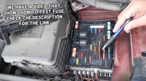 VW TIGUAN IN CAR ENTERTAINMENT SYSTEM FUSE LOCATION REPLACEMENT