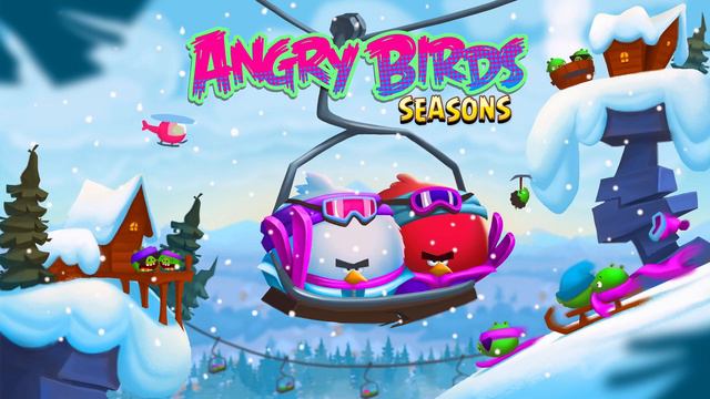 Ambience (Ski or Squeal) - Angry Birds Seasons смотреть онлайн