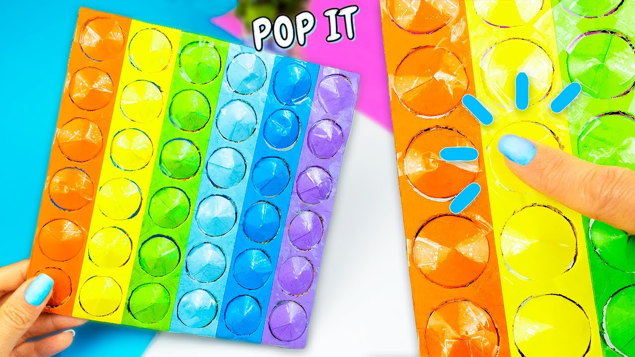 Как сделать огромный Pop It смотреть онлайн