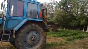 Самодельный кара на трактор. Кыргызстан. Кемин