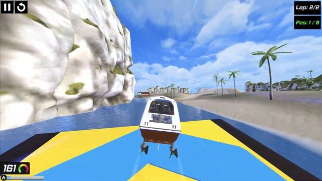 Speed Boat Extreme Racing - GamePlay Walkthrough смотреть онлайн