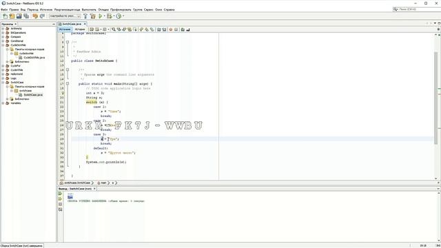 Java - Урок 11 Оператор switch case смотреть онлайн