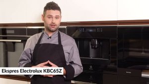 Ekspres do kawy Electrolux KBC65Z| Poznaj funkcjonalną kuchnię do zabudowy Electrolux | Media Exper