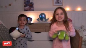 Мягкая игрушка-ночник для детей "Светик" Fancy