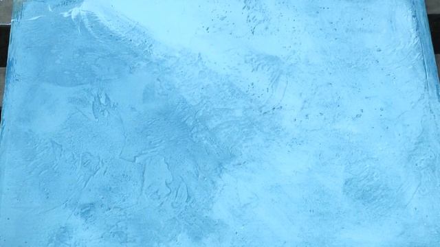 Фактурная штукатурка марсельский воск в стиле зимний пейзаж