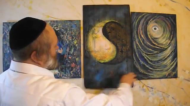 художник рассказывает о своих картинах
