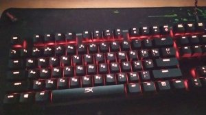 Купил себе механическую клавиатуру HyperX Alloy FPS Cherry MX Brown