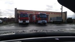 [ ALARMOWO ] Sekcja gaśnicza z OSP Maszewo GBA Renault Midlum WISS GBA Volvo FL Bocar