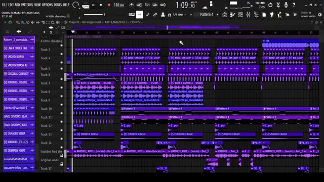 FREE FLP! OSIRIS - KUTE RAIZHELL REMAKE 95 ACCURATE  FL STUDIO 21