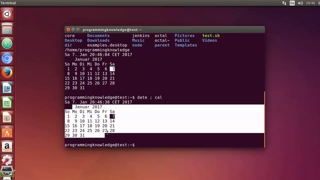 Linux Command Line Tutorial For Beginners 33 -  How to Run multiple Terminal Commands