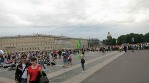 Дворцовая площадь. Санкт-Петербург. 17 июня 2016.