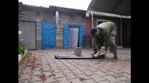 Покраска спойлера четырки, цвет черный, своими руками, в домашних условиях.