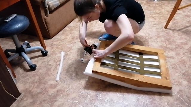 Реставрация советского кресла