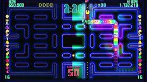 Pac-Man Championship Edition DX gameplay on PS3: Championship II