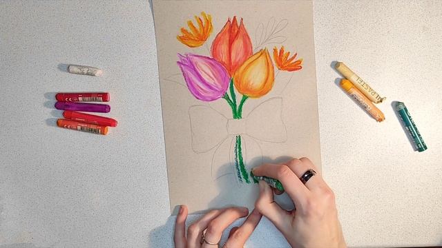 Мастер класс "Весенний букет" смотреть онлайн