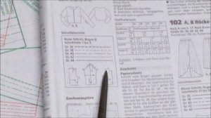 Как переснять выкройку из журнала BURDA