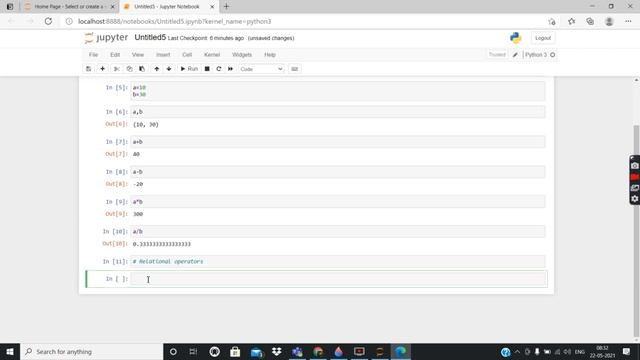 Python Tutorial - Python for Beginners [Full Course] | HINDI LANGUAGE 2021 |FULL part 4 OPERATORS