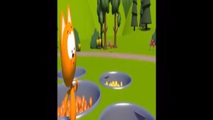 Котэ мультфильм. Учим цвета