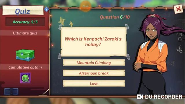 Tutorial Fun Quiz in Bleach Mobile 3D смотреть онлайн