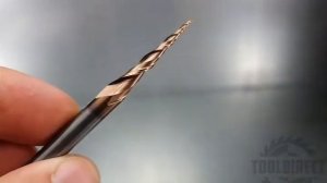 Фреза конусная сферическая (коническая) спиральной формы двухзаходная для станка с ЧПУ