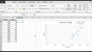 Regression Equations in Excel