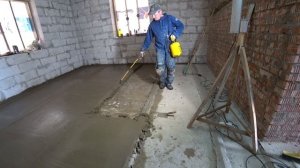 Выравнивающая стяжка по плитам перекрытия (продолжение)