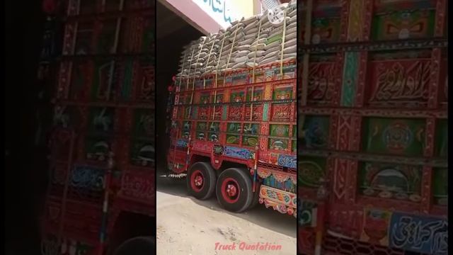 ISUZU PAKISTANI  OVER LOADED TRUCK | Incredible Cargo Capacity смотреть онлайн