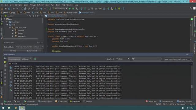 ? Service Layer: In Memory Service • Event Bus and Service Layer • Mobile App Dev Android • (Pt. 23