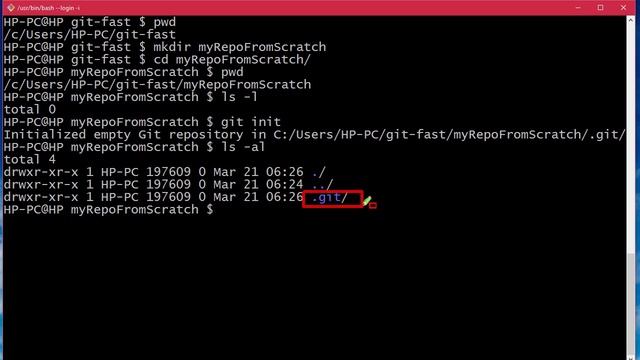 015 Initializing an empty Git repository Lab смотреть онлайн