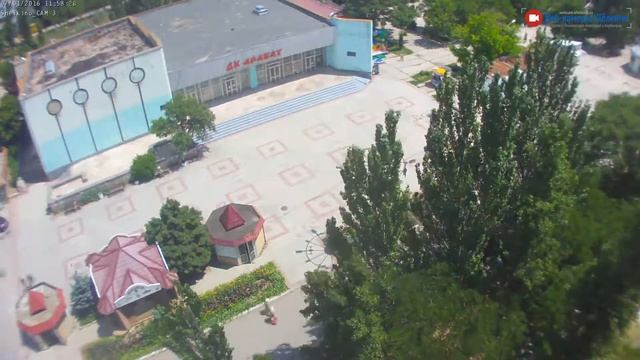 Центр Щёлкино, 01.07.2016 - time-lapse с камеры 3 смотреть онлайн