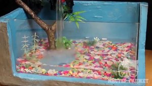 Аквариум из пенопласта