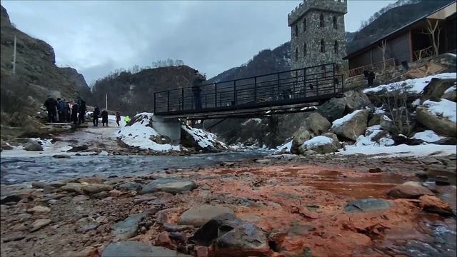 Зима в долине нарзанов. КБР. Индивидуальные экскурсии в Долину нарзанов из Кисловодска.