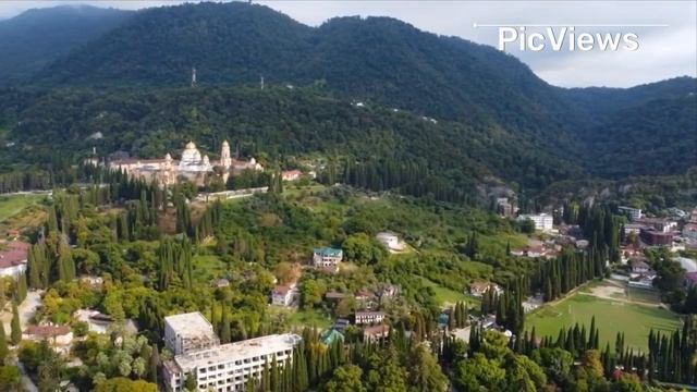 Абхазия. Новый Афон. Гудаутский район. Как выглядит курорт сегодня 16 ноября 2023. Погода, море,пляж