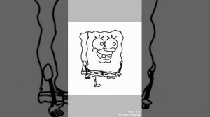 Как нарисовать СПАНЧ БОБА?  | How to draw SPONGEBOB?  [Ibis Paint X]