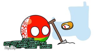 Сказка про Беларусь и картошку Countryballs