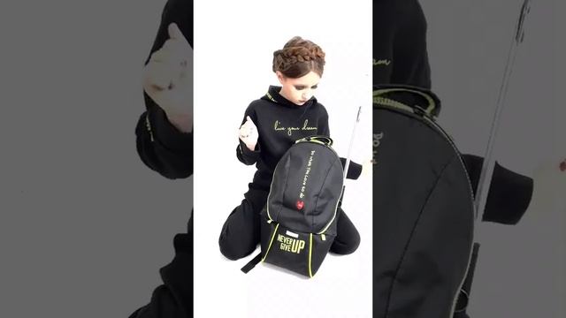 Рюкзак для гимнастики , булавы на 45 см , вместительный рюкзак гермиона. смотреть онлайн