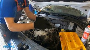 Замена комплекта ГРМ на VW POLO 1.6 бензин - Миура 3.