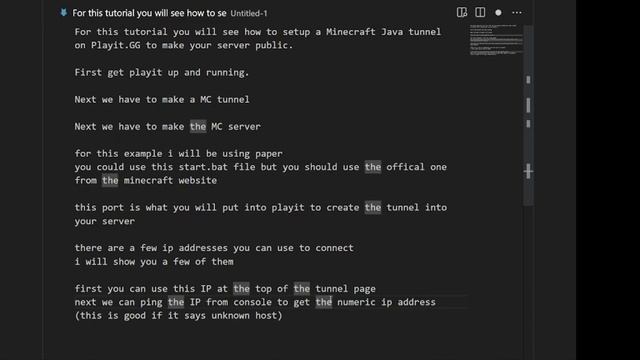 How to setup a Minecraft Java server with Playit.GG