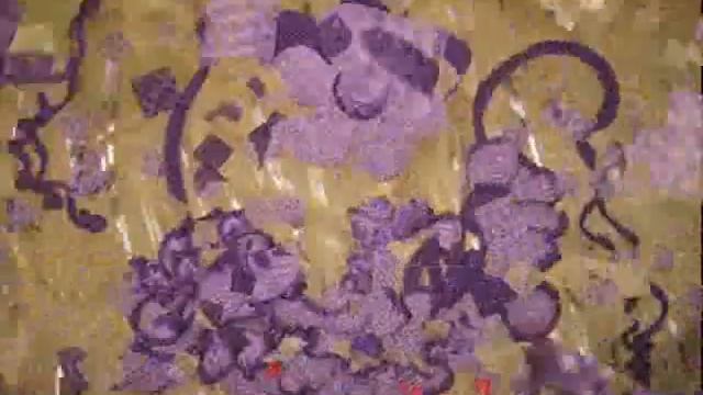 Авторская брошь ручной работы вязаная крючком 