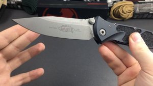 Нож "Socom Elite S/E Black Apocalyptic Standard"  Elmax 6061-T6 Aluminium 160-10AP от Microtech