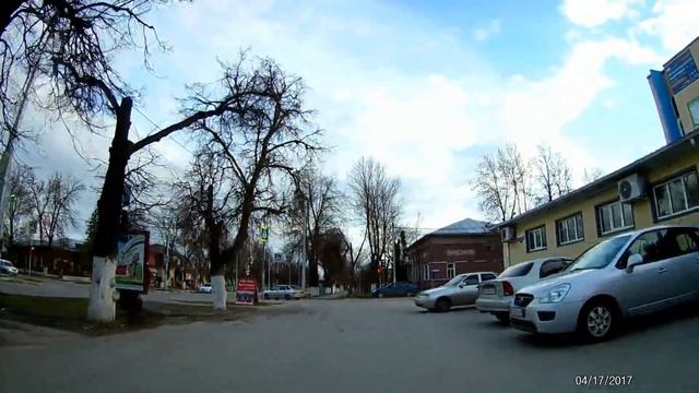 Лебедянь 2017 лучший город в мире. Пасмурная велопрогулка смотреть онлайн