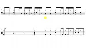 Led Zeppelin - Good Times Bad Times [DRUM SCORE + MUSIC]