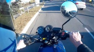 Будни на мотоцикле Honda CB 500. Driving on Honda CB500