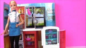Играем в Куклы Барби! ХОЛОДИЛЬНИК 6 СЕЗОНА ШОПКИНС! Nice N Icy Fridge Шопкинс Игрушки на Русском