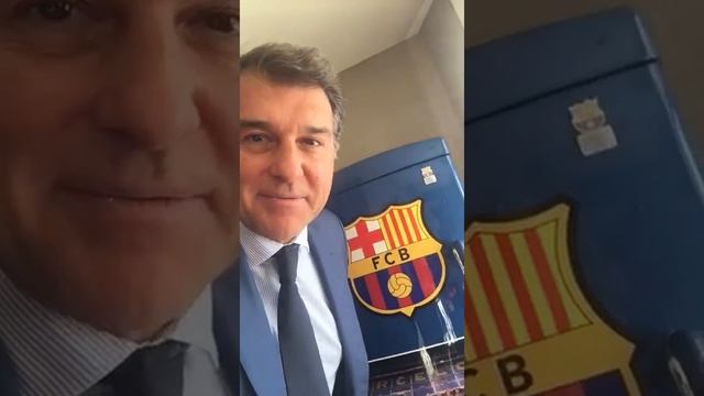 Joan Laporta: “Ciddi birisin ve yaptığın işe kendini adıyorsun”