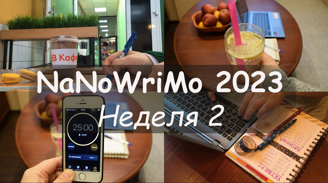 Дневник NaNoWriMo 2023. Неделя 2.