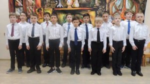 Младший хор мальчиков Есть у Тома дружный хор