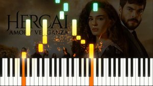 Hercai -   Jenerik V2 Slow Piano Tutorial / Cover