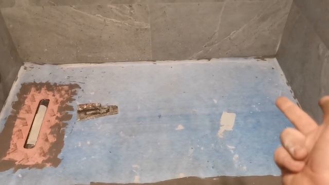 ремонт душевого поддона ч. 4 гидроизоляция смотреть онлайн