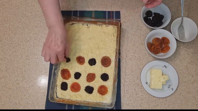 Ягельник-запеканка из пшена!#ягельник#пшено#курага#чернослив#пшеннаякаша#пп#рецепты#готовимдома#каш